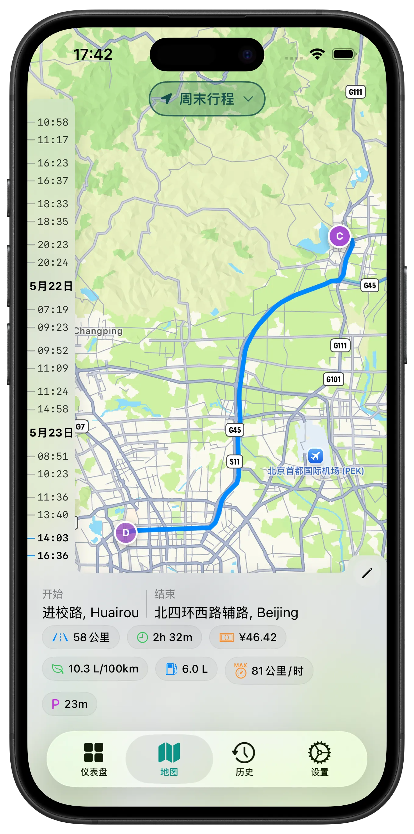 Interactive Map showing clusters