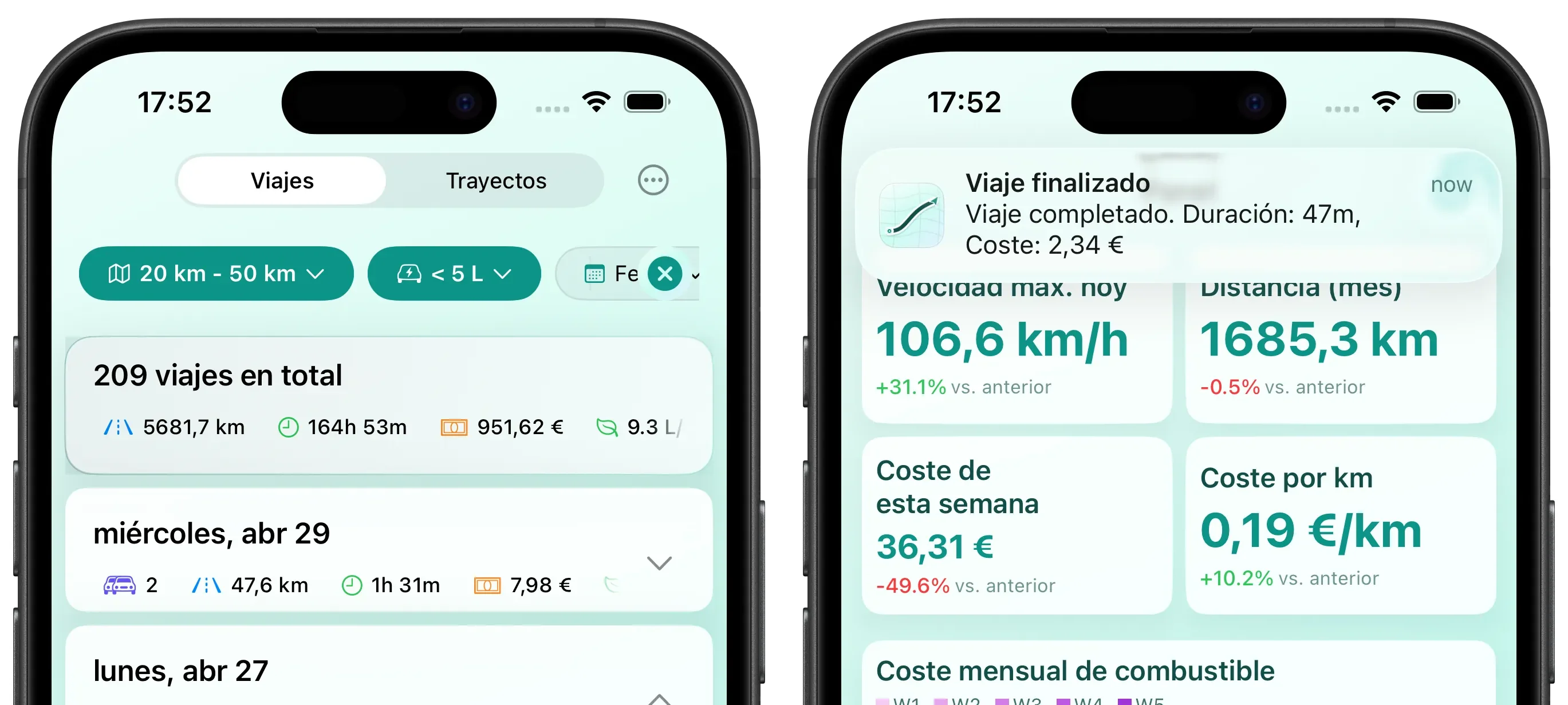Las mejores aplicaciones de seguimiento de combustible para iPhone en 2026