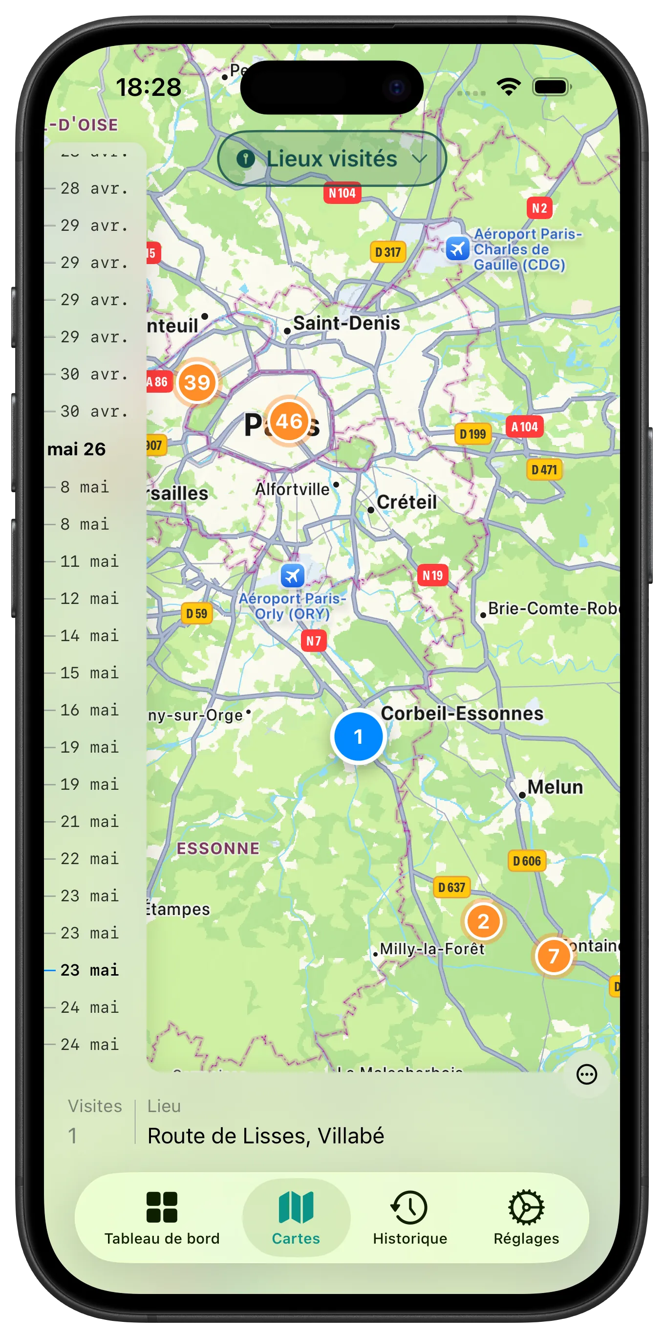 Map Cluster screenshot