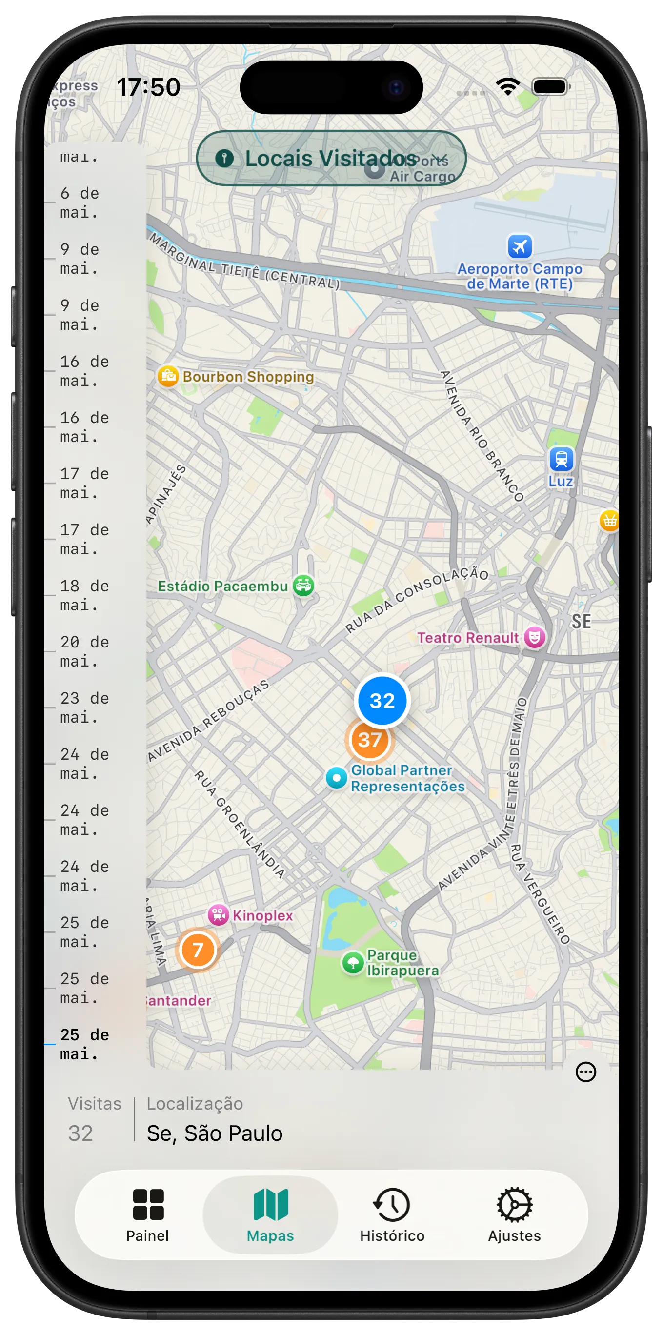 Map Cluster screenshot