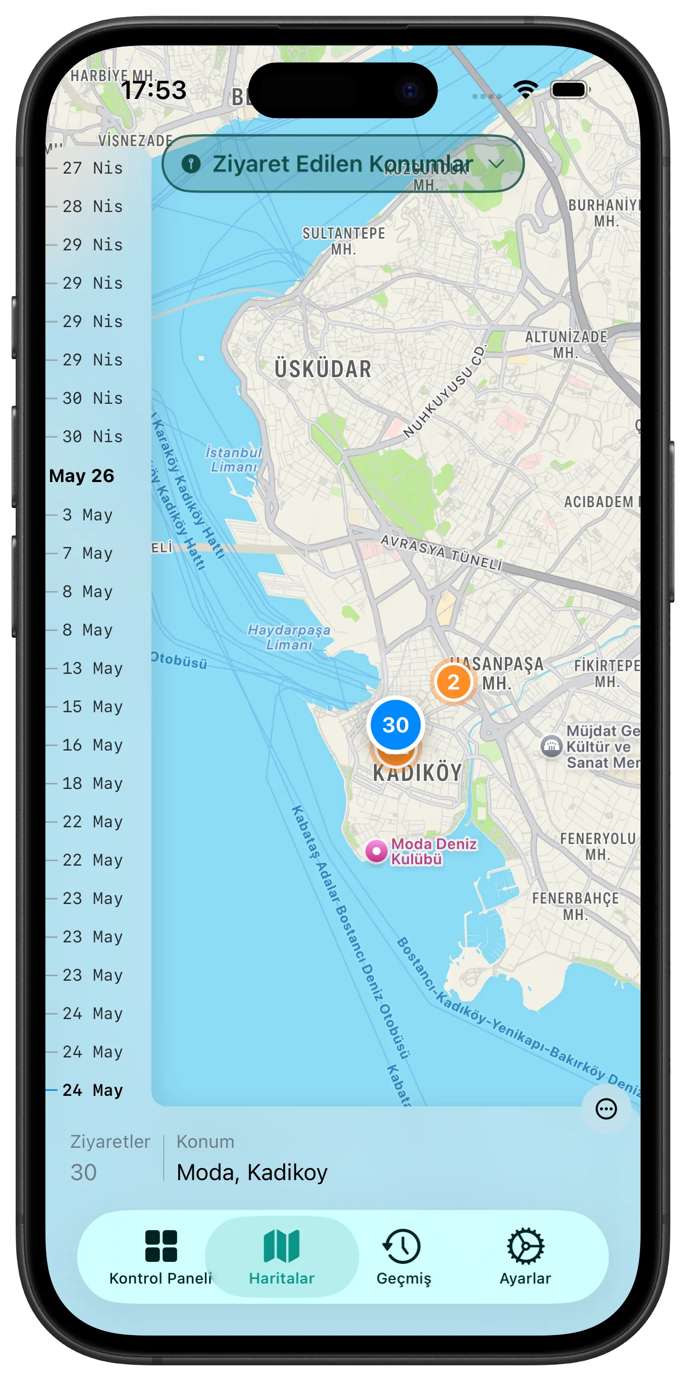 Map Cluster screenshot